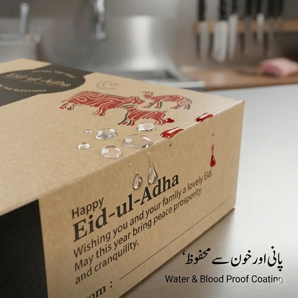 1KG Premium Meat Boxes - Blood & Water Resistant (10 Boxes)